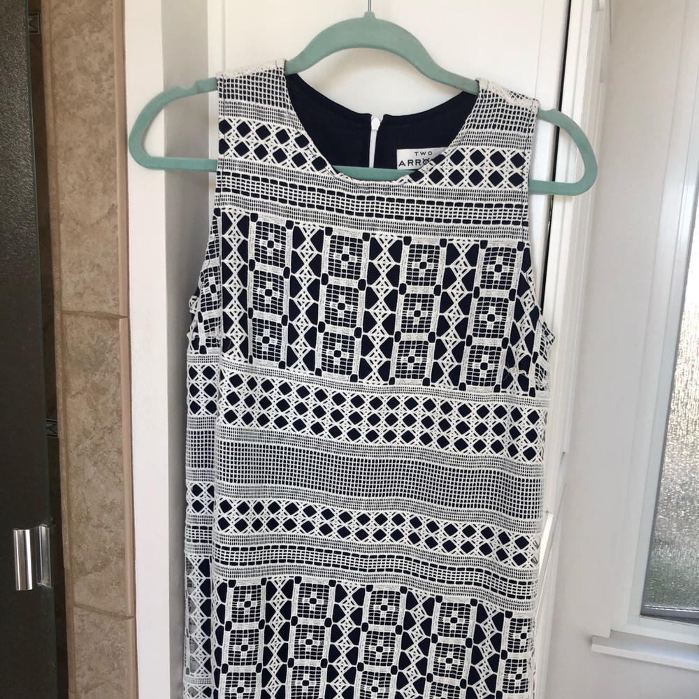 Anthropologie shift dress- two arrows brand.